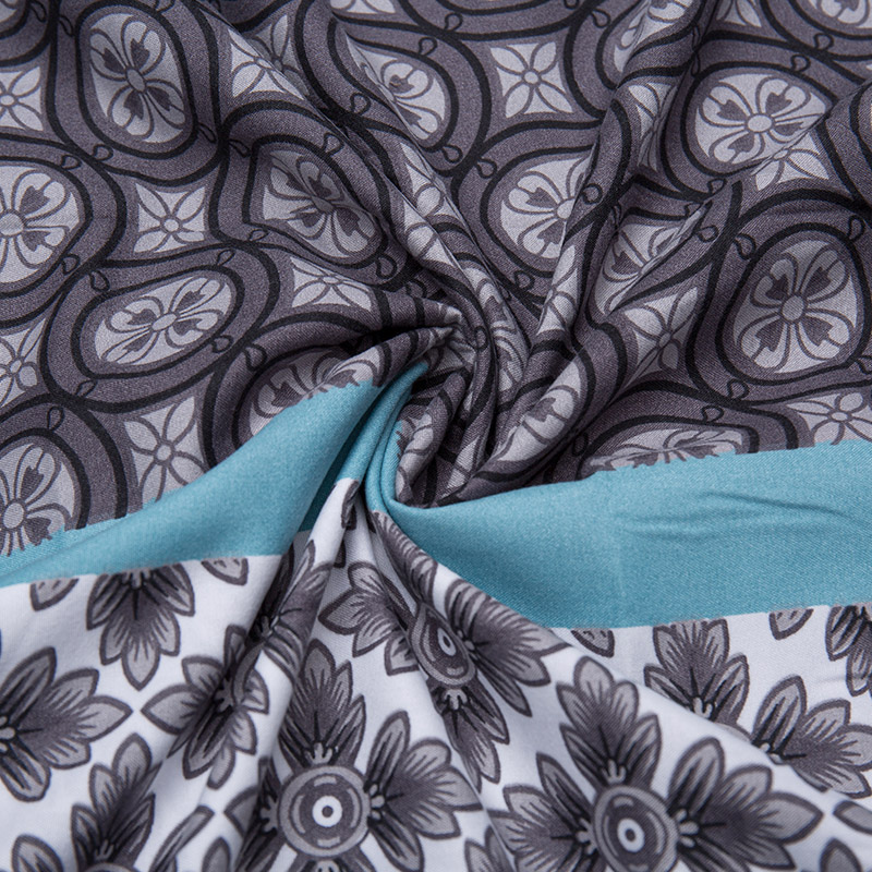 Høykvalitets hjemmetekstilstoff - 242 cm bredde 100 gsm spredt -trykt 100% polyester